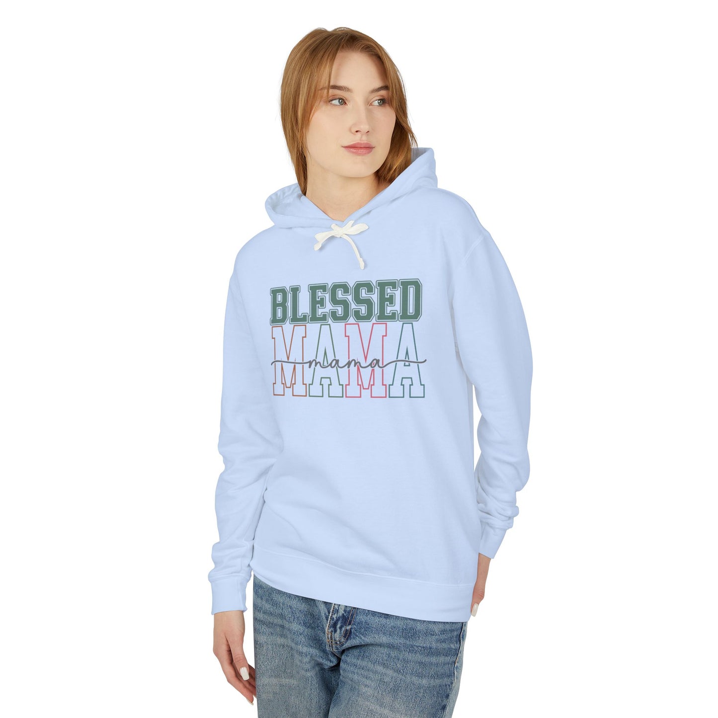 Blessed Mama Lightweight Hoodie
