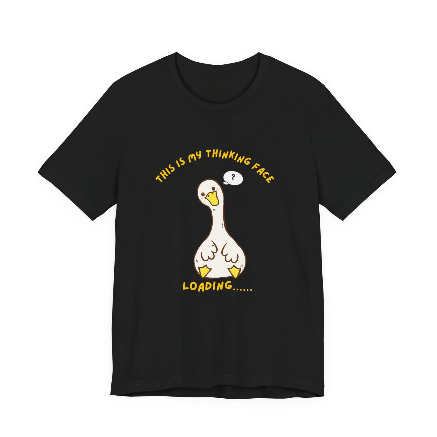 This Is My Thinking Face Funny Silly Goose Shirt