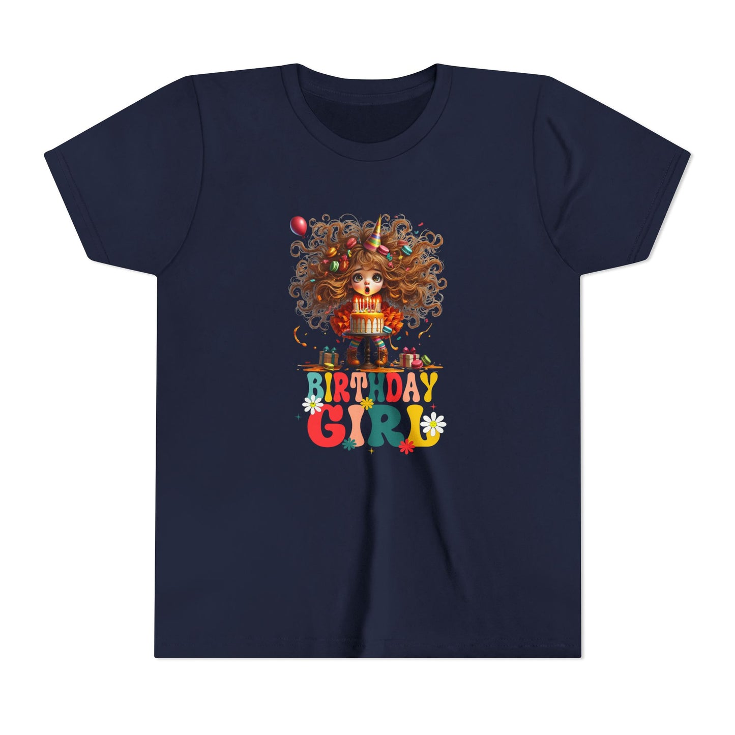 Birthday Girl blow out your candles Youth Tee