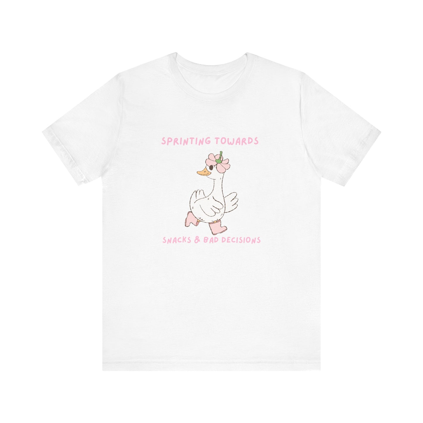 Sprinting towards snacks and bad decisions Playful Goose Tee