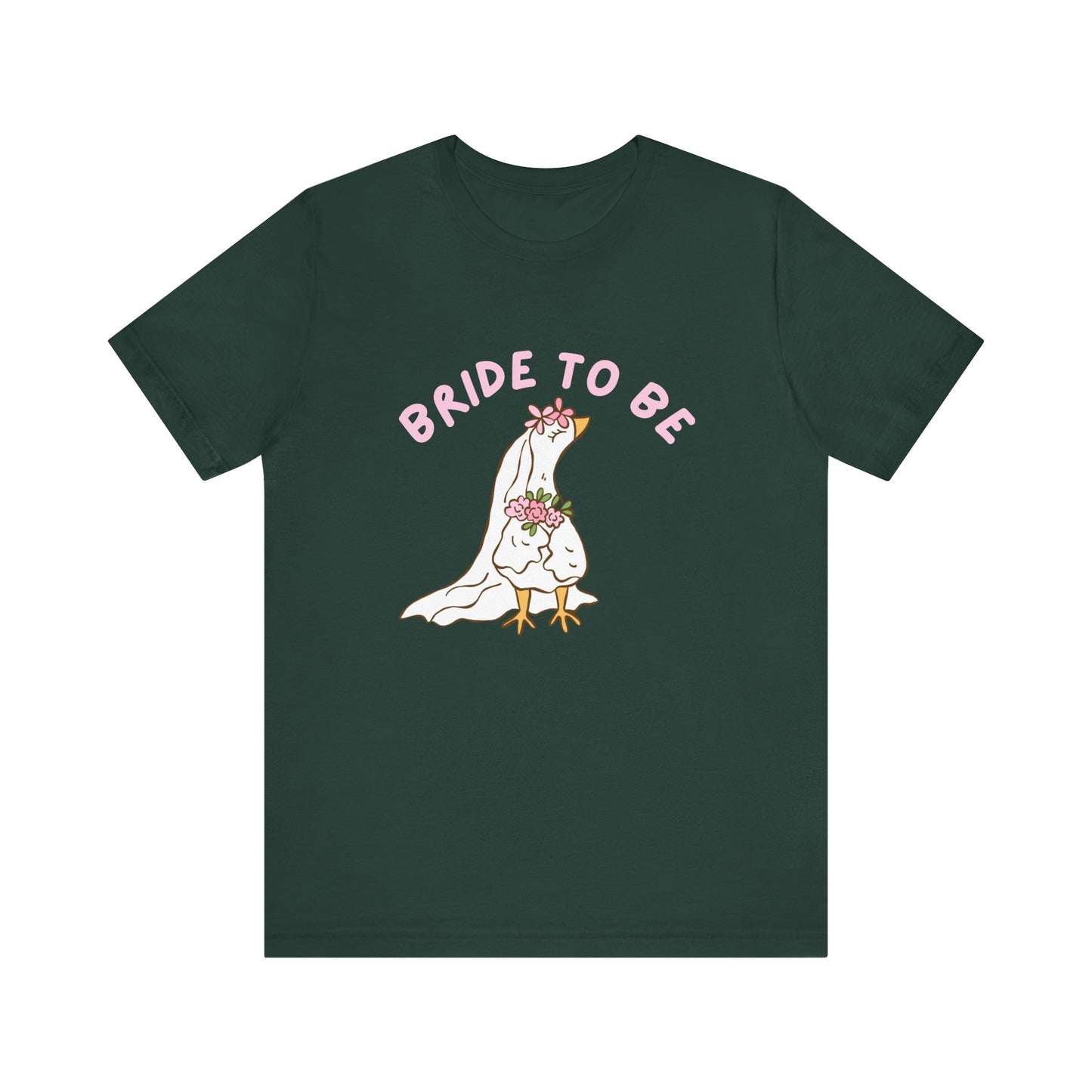Bride to Be Cute Silly Goose Tee, Bachelorette Party Shirt