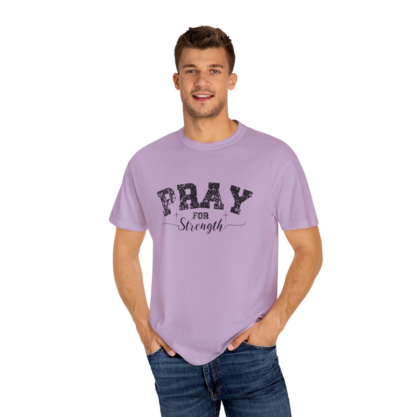 Pray for Strength Inspirational Unisex T-shirt
