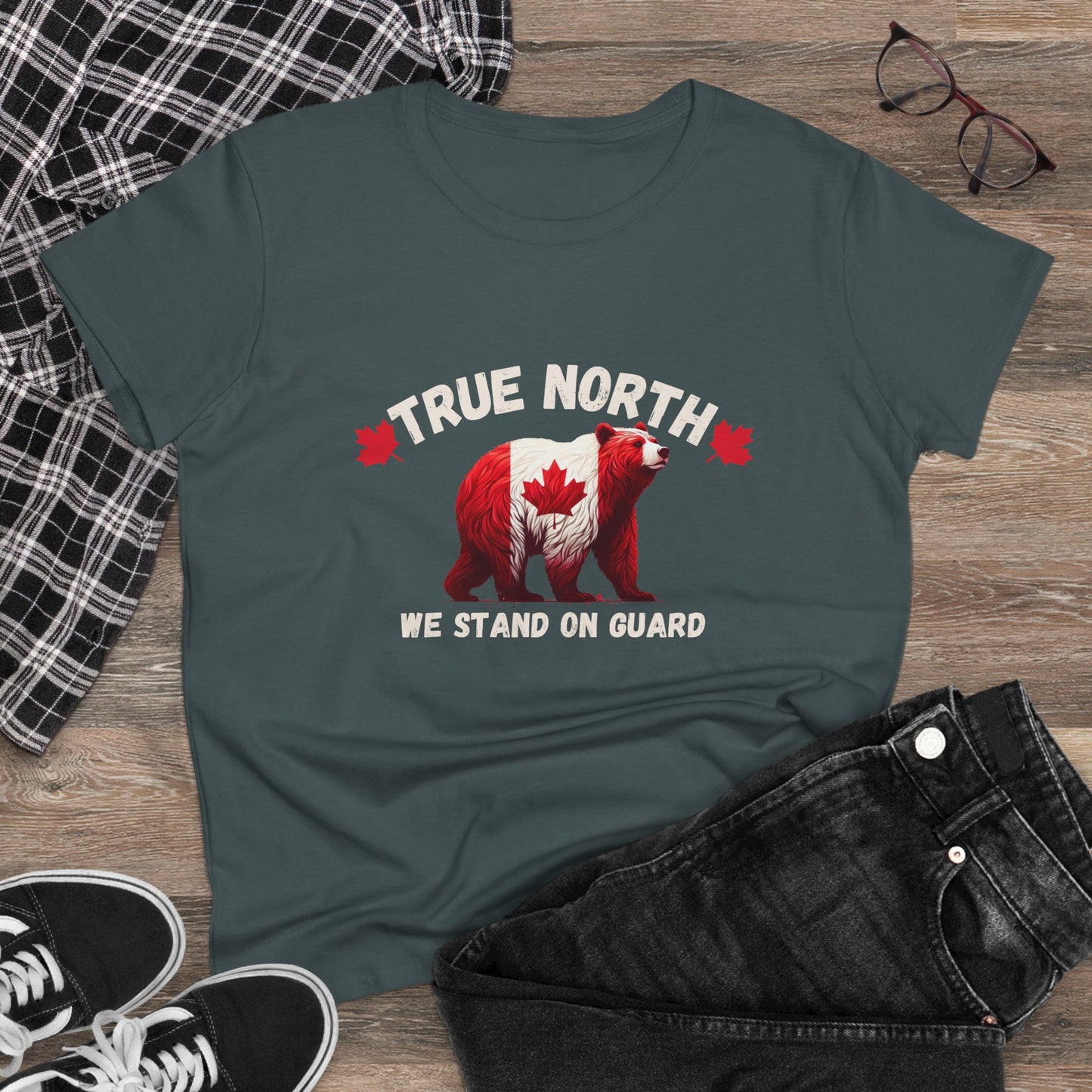 True North Canada womans semi fitted Tee