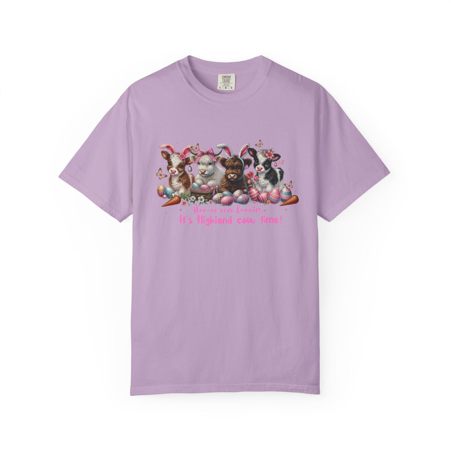 Moo-ve over Bunnies "It's Highland Cow Time!" | Unisex Tee