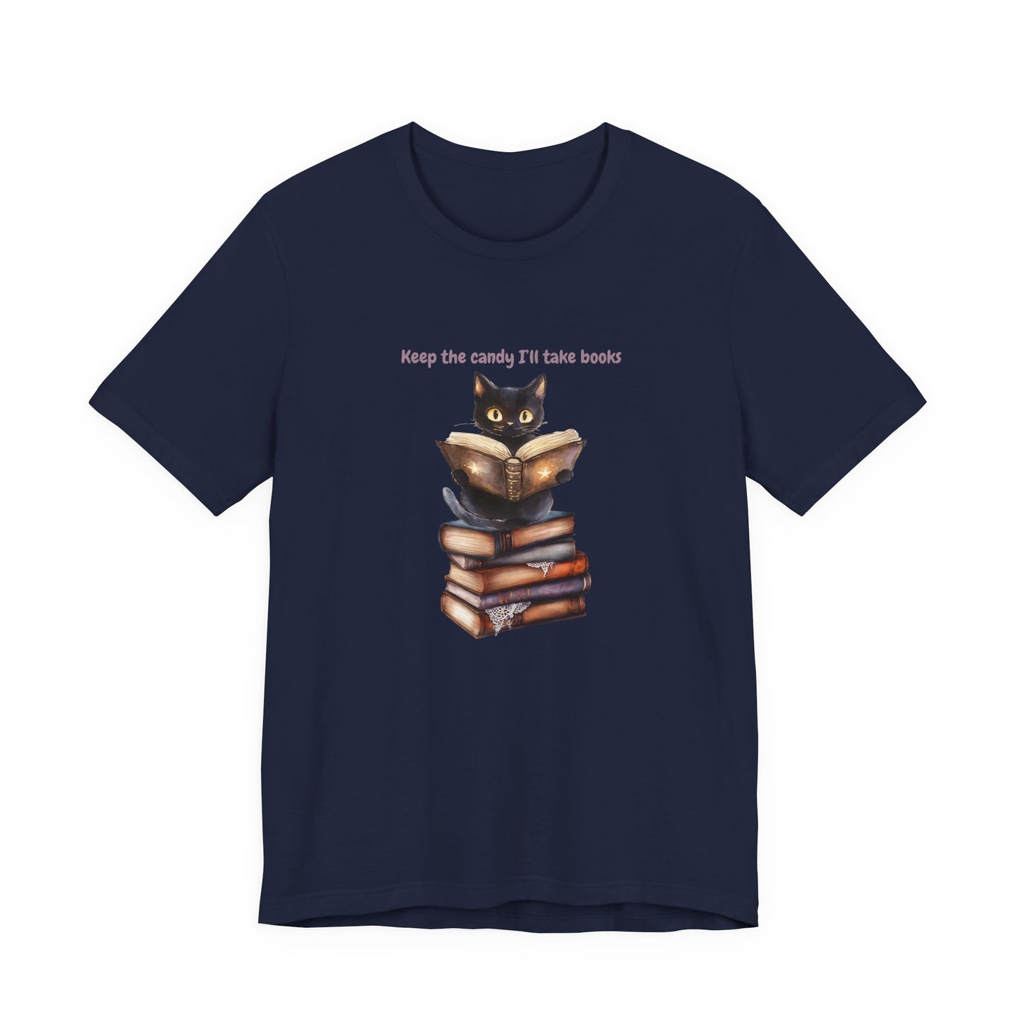 Keep the Candy, Ill Take Books Funny Halloween Book Lover tee