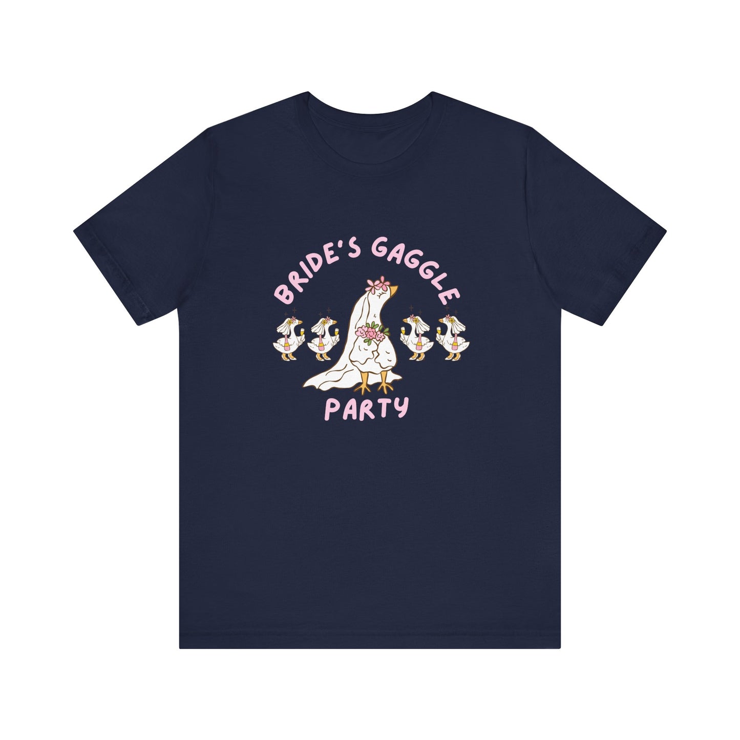 Bride's Gaggle Party Tee, Silly Goose Bachelorette Shirt