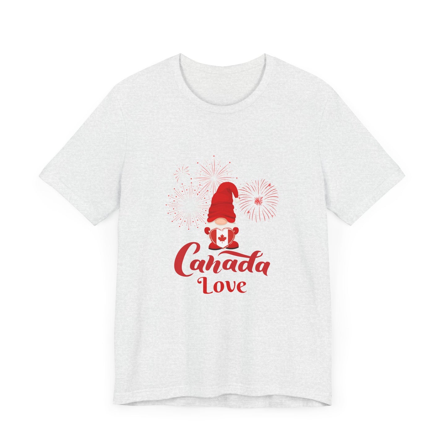 Canada Fireworks Gnome Graphic Classic fit Tee