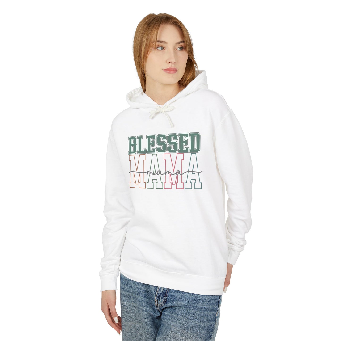 Blessed Mama Lightweight Hoodie