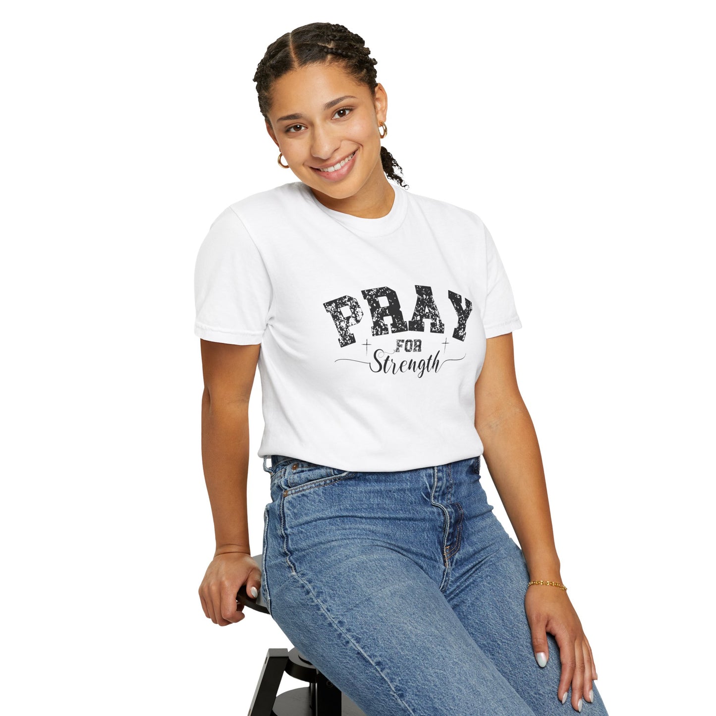 Pray for Strength Inspirational Unisex T-shirt