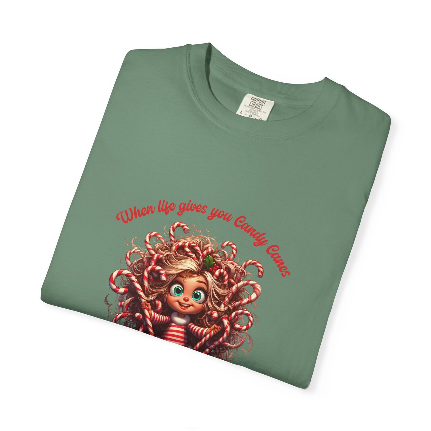 Candy Cane Chaos Tee – Get Tangled & Keep Smiling