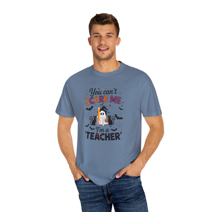 Spooky Teacher T-Shirt - Perfect for Halloween, Teacher Gifts, Classroom Party, Unisex Apparel, Fun Teaching Gear, Ghostly Humor