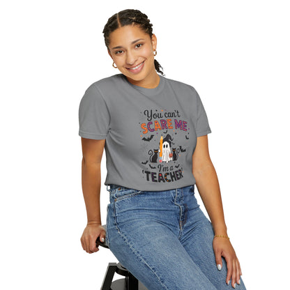 Spooky Teacher T-Shirt - Perfect for Halloween, Teacher Gifts, Classroom Party, Unisex Apparel, Fun Teaching Gear, Ghostly Humor