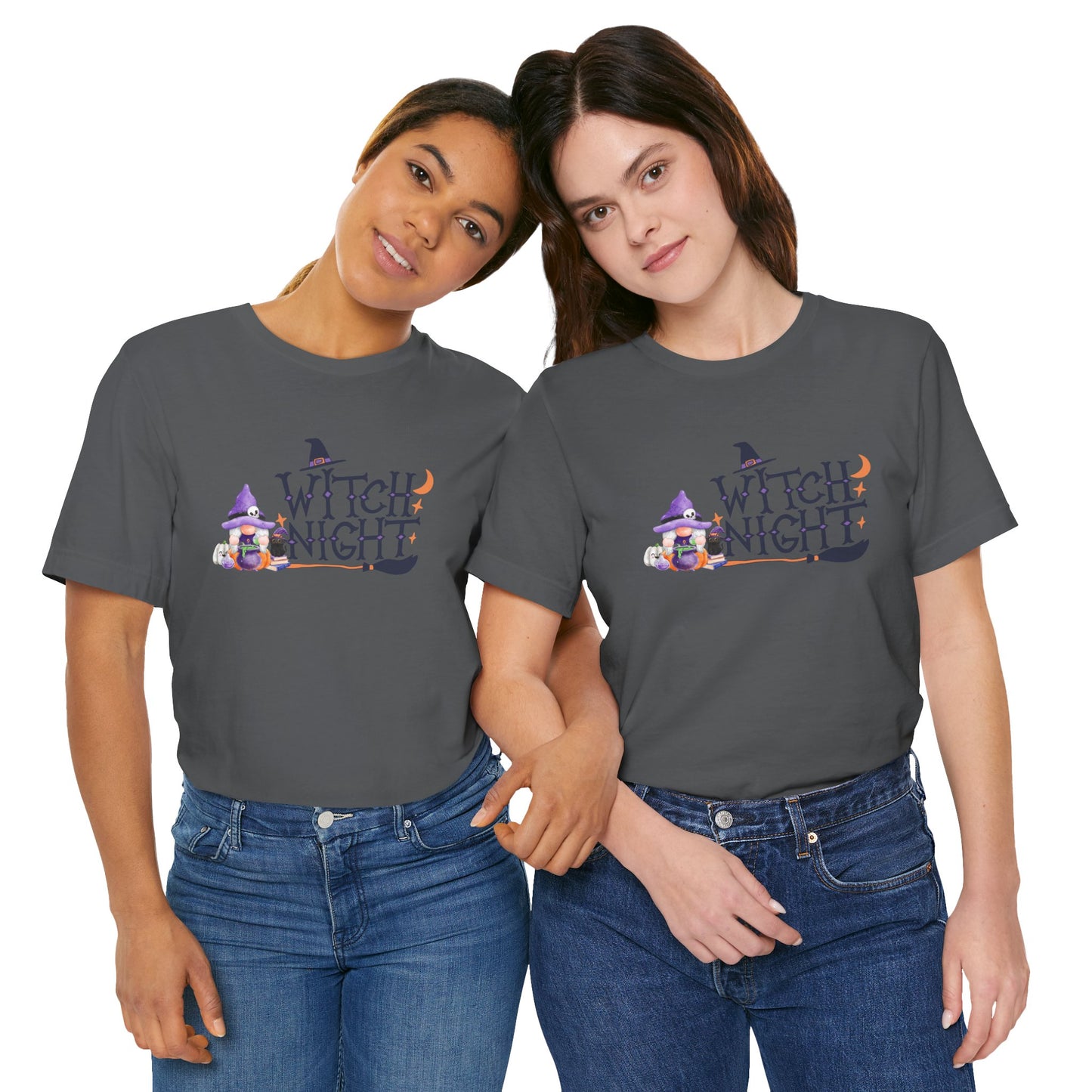 Witch Night Gnome Tee Spooky, Whimsical, and Full of Charm T-Shirt