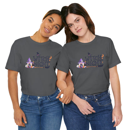 Witch Night Gnome Tee Spooky, Whimsical, and Full of Charm T-Shirt
