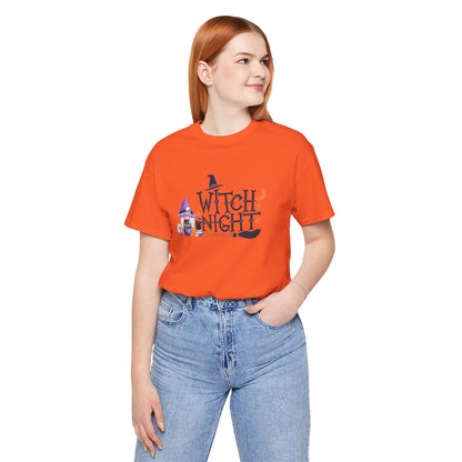 Witch Night Gnome Tee Spooky, Whimsical, and Full of Charm T-Shirt