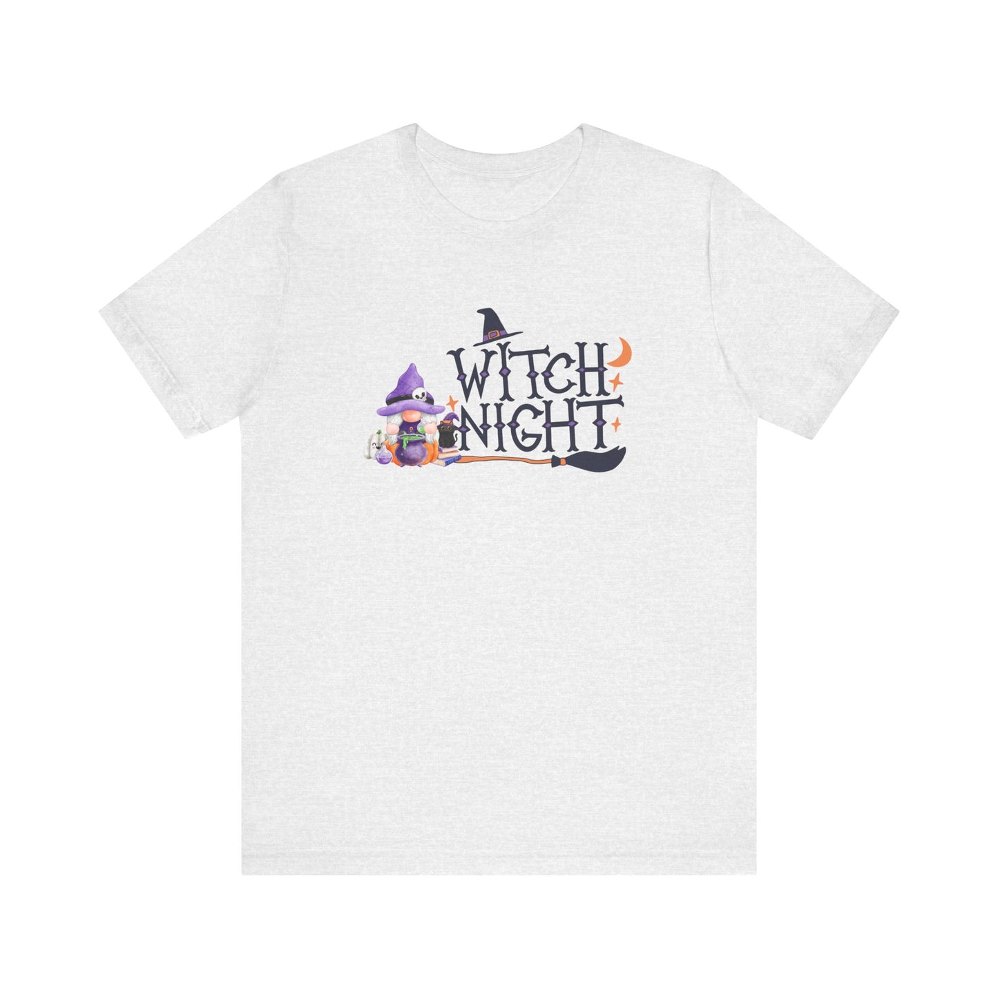 Witch Night Gnome Tee Spooky, Whimsical, and Full of Charm T-Shirt