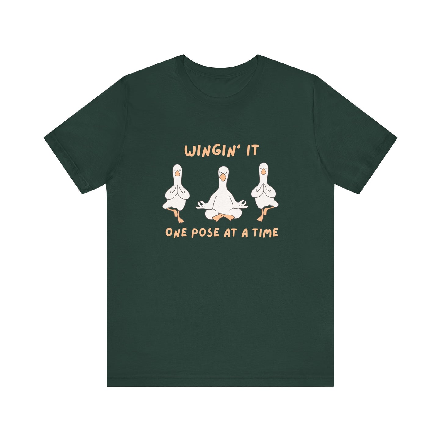 Winging It one pose at a time Silly Goose Tee