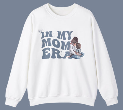 "In My Mom Era" Sweatshirt blue