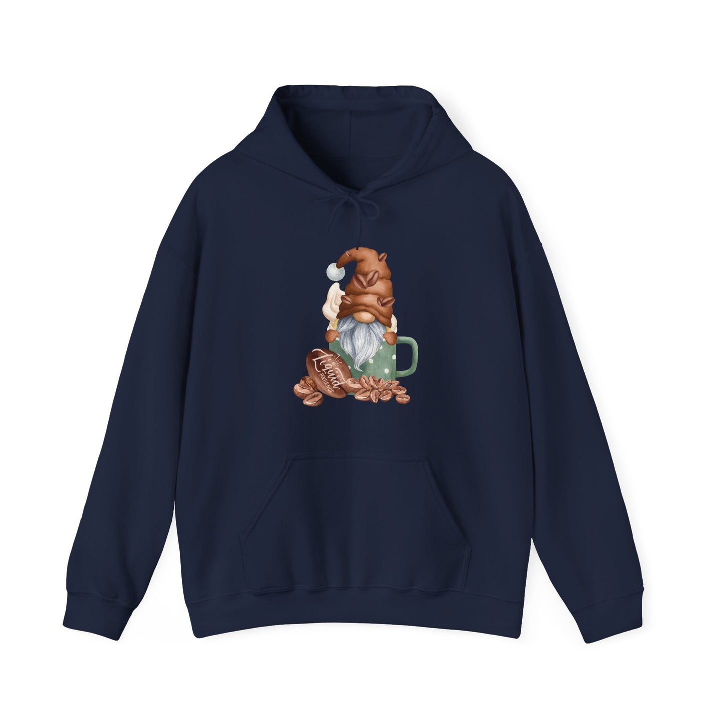 Coffee Gnome Unisex Hoodie, Cozy Sweatshirt for Coffee Lovers, Perfect Gift for Birthdays, Holidays, Gnome Merchandise, Cute Apparel