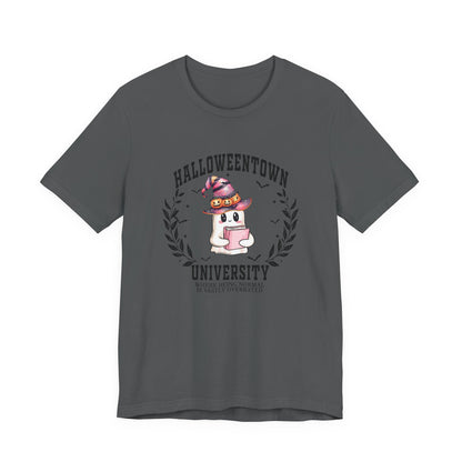 Halloweentown University Ghost Tee Cute, Quirky Proudly Not Normal Halloween T-Shirt, Unisex Tee, Perfect for Halloween Parties, Costume