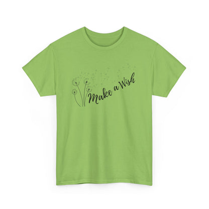 Make a Wish T-shirt, dandelion seeds tee