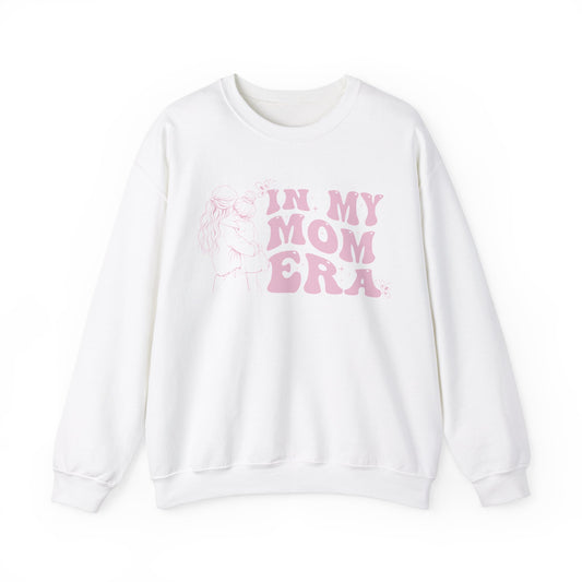 In My Mom Era Embrace the Love, Sweatshirt, girl mom, Cozy Gift for Moms, Casual Style, Birthday gift, Mother's Day gift , Everyday Comfort