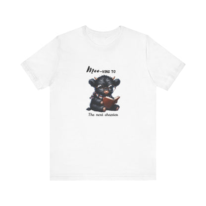 Moo-ving One chapter at a time, Reading Highland Cow Classic Fit Tee