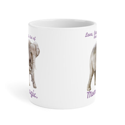 Elephant Love Mug - Mom Magic Ceramic Mug