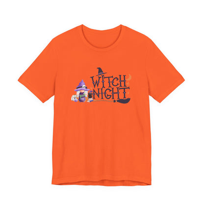 Witch Night Gnome Tee Spooky, Whimsical, and Full of Charm T-Shirt