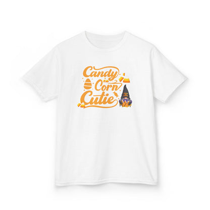 "Candy Corn Cutie" Kids Tee, Halloween Shirt