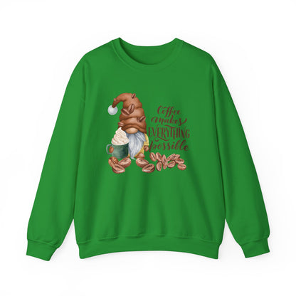 "Coffee Makes Everything Possible" Sweater