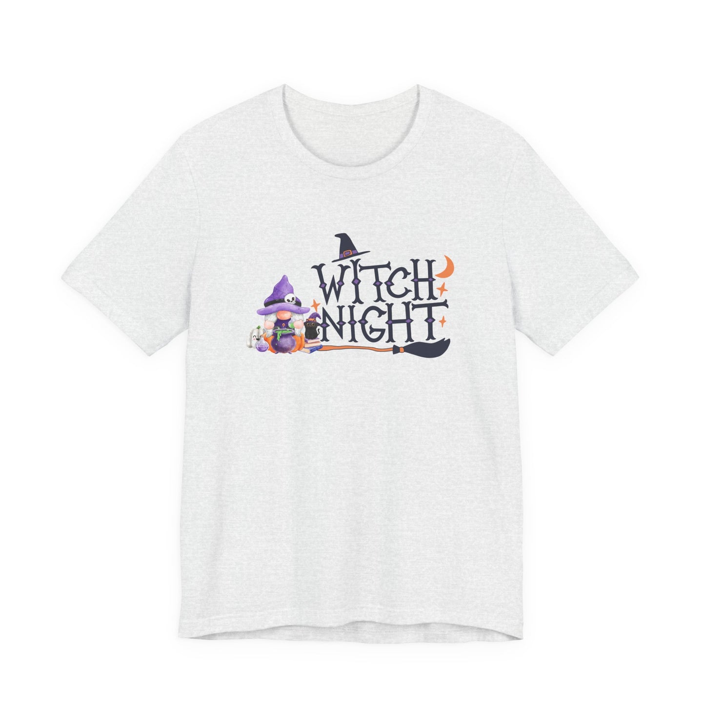 Witch Night Gnome Tee Spooky, Whimsical, and Full of Charm T-Shirt