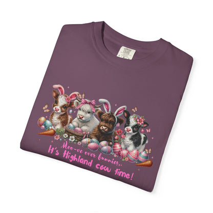 Moo-ve over Bunnies "It's Highland Cow Time!" | Unisex Tee