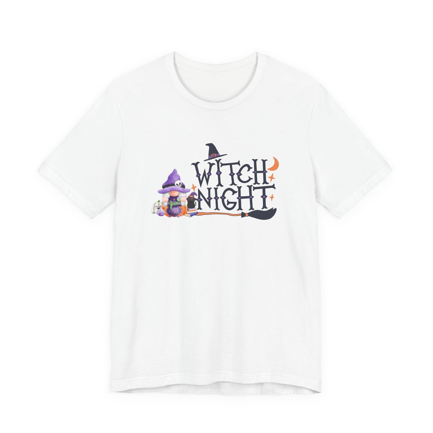 Witch Night Gnome Tee Spooky, Whimsical, and Full of Charm T-Shirt