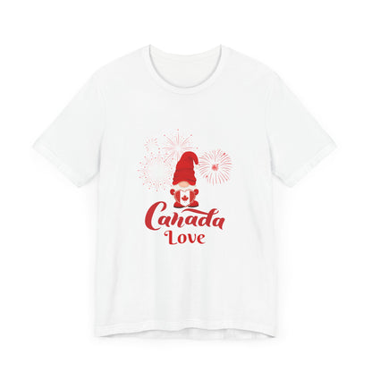 Canada Fireworks Gnome Graphic Classic fit Tee