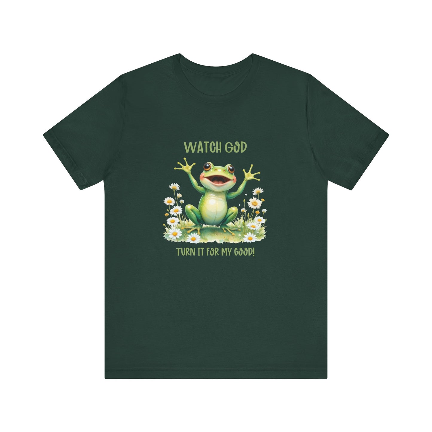 Watch God turn it for my good classic fit tee