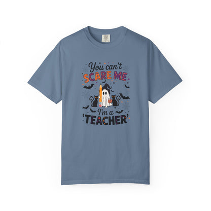 Spooky Teacher T-Shirt - Perfect for Halloween, Teacher Gifts, Classroom Party, Unisex Apparel, Fun Teaching Gear, Ghostly Humor