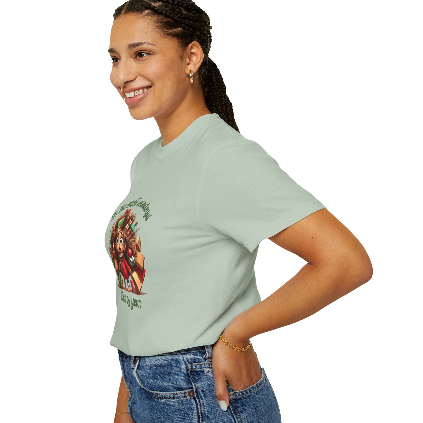 Most Wonderful (and Hectic) Time Tee – Holiday Shopping Survival Style