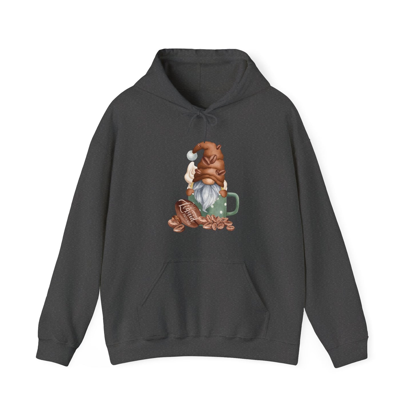 Coffee Gnome Unisex Hoodie, Cozy Sweatshirt for Coffee Lovers, Perfect Gift for Birthdays, Holidays, Gnome Merchandise, Cute Apparel