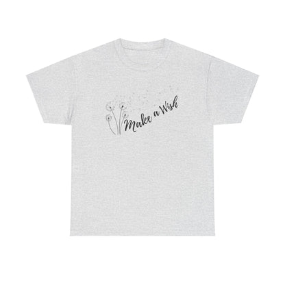 Make a Wish T-shirt, dandelion seeds tee