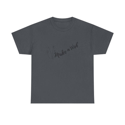Make a Wish T-shirt, dandelion seeds tee