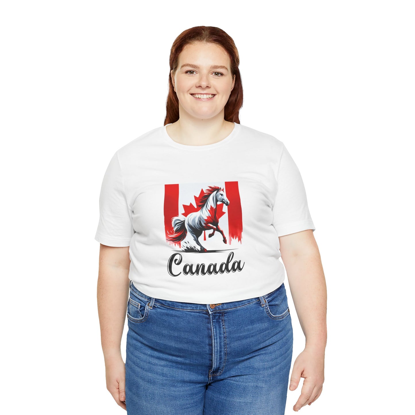 Galloping Proud: Canadian Horse Unisex Tee