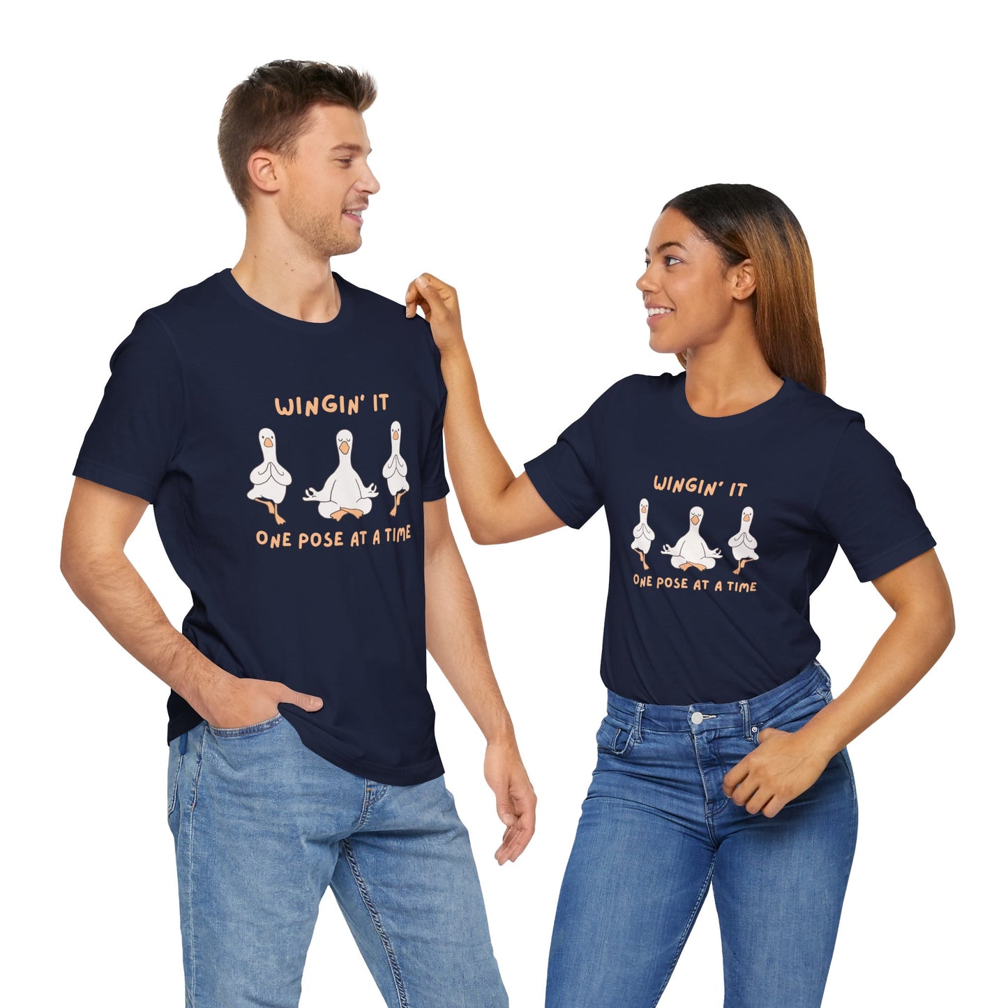 Winging It one pose at a time Silly Goose Tee