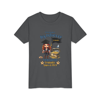 Little Buccaneer, Big Achiever! Kindergarten Graduate Tee – Girl Pirate, Class of 2025 Big Achiever Kindergarten Grad Shirt | Fun School Celebration Apparel, Kid's Graduation Gift, [...]