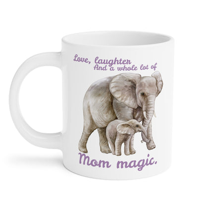 Elephant Love Mug - Mom Magic Ceramic Mug