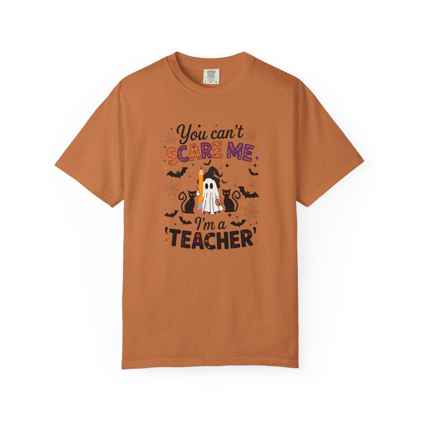 Spooky Teacher T-Shirt - Perfect for Halloween, Teacher Gifts, Classroom Party, Unisex Apparel, Fun Teaching Gear, Ghostly Humor