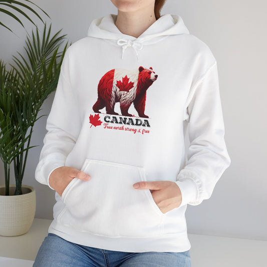 True North Bear: Strong, Free, and Proud Hoodie