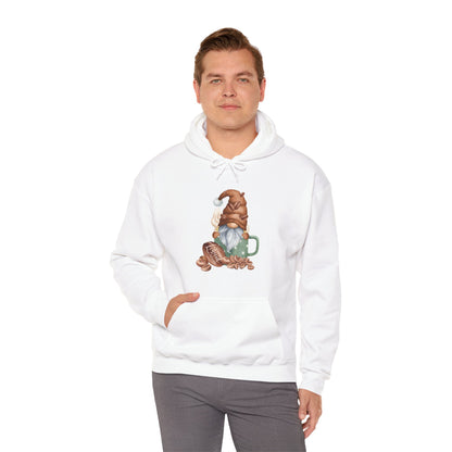 Coffee Gnome Unisex Hoodie, Cozy Sweatshirt for Coffee Lovers, Perfect Gift for Birthdays, Holidays, Gnome Merchandise, Cute Apparel