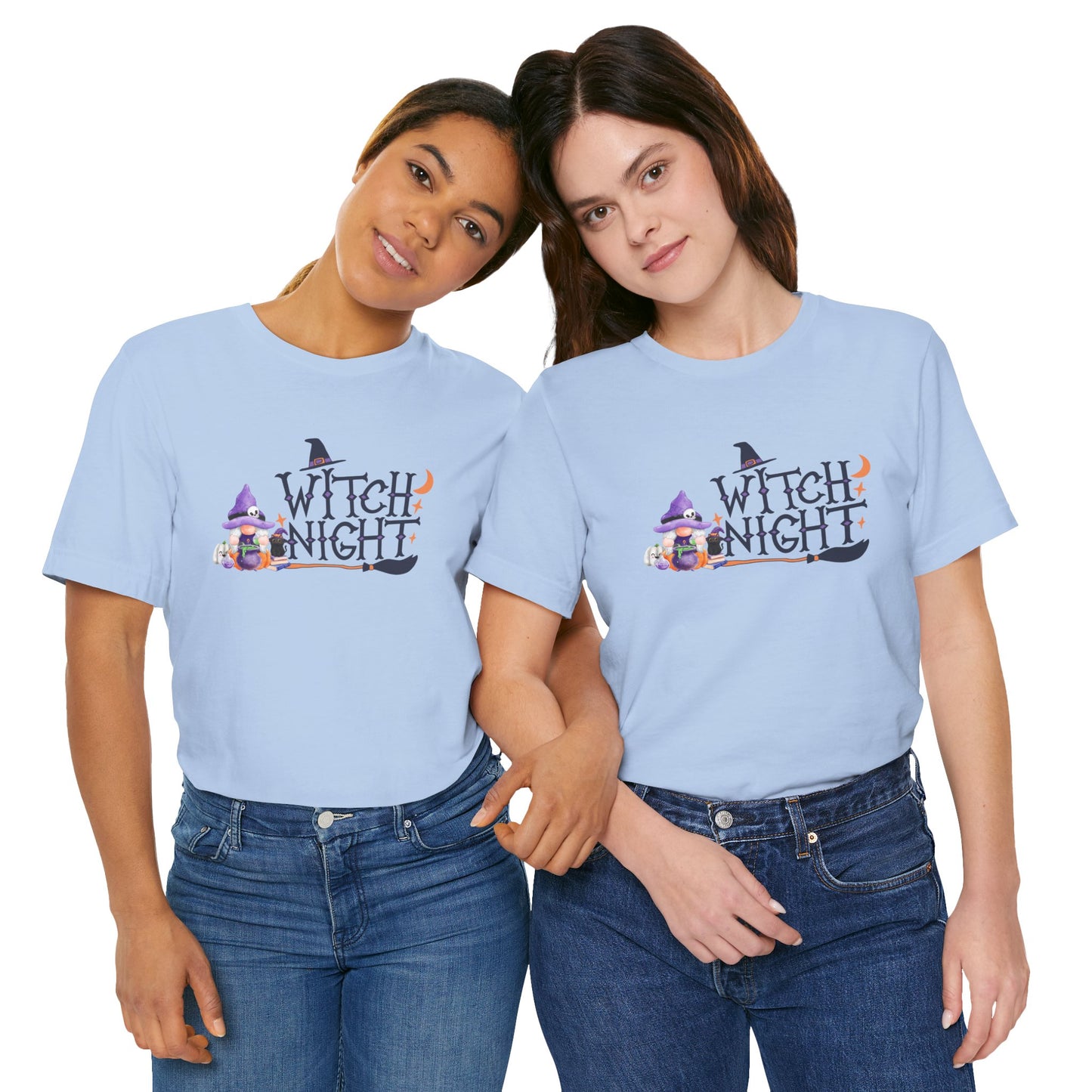 Witch Night Gnome Tee Spooky, Whimsical, and Full of Charm T-Shirt