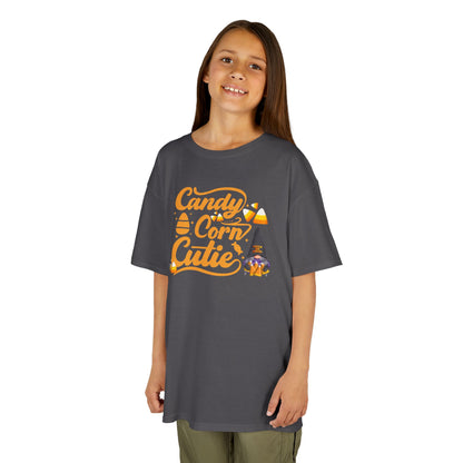 Candy Corn Cutie Kids Tee, Halloween Shirt, Fall Apparel, Trick or Treat, Cute Halloween Top, Kids Seasonal Clothing